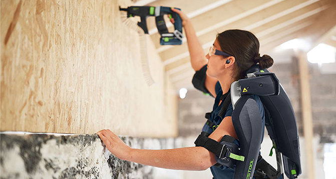 人機完美協(xié)作， Festool主動外骨骼再升級